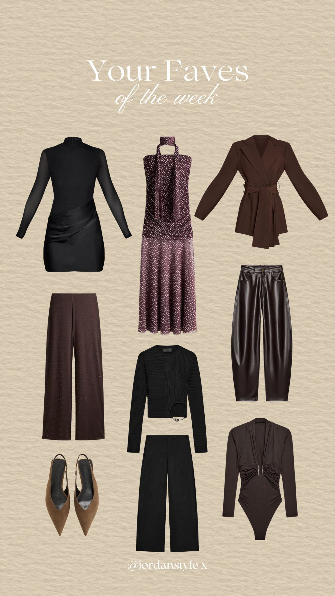 Your faves from the last week! Partywear, outfit ideas, transitional style, knitwear, high street finds, H&M, Zara, AW25 

 #LTKuk #LTKwinter #LTKstyletip