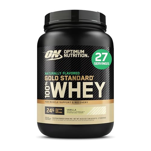 Optimum Nutrition Gold Standard 100% Whey Naturally Flavored Protein Powder, Vanilla, 1.9 Pound (Packaging May Vary) | Amazon (US)
