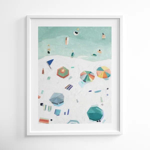 " Beach Vista II " by Emma Scarvey Painting Print | Wayfair North America