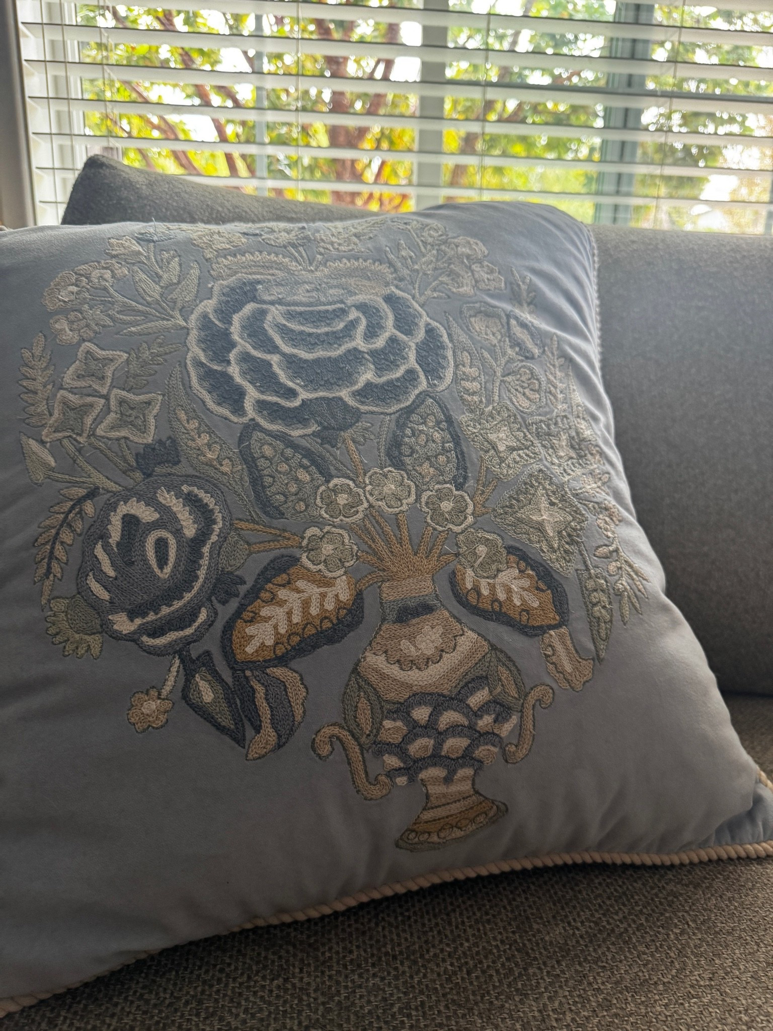 The best purchase of my year the pottery barn Kravet meadowlark

#LTKHome