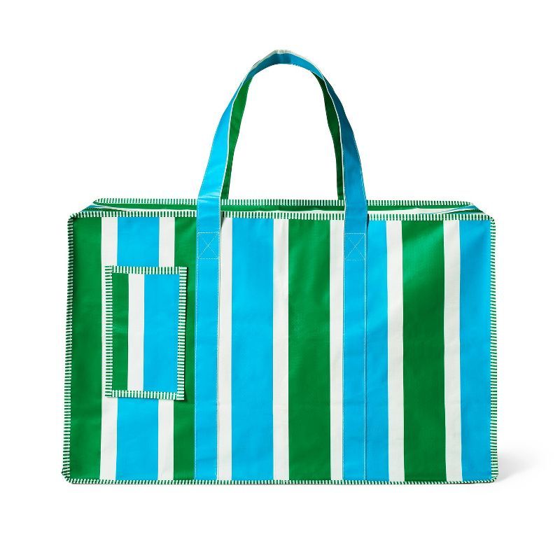 Striped Large Packable Tote - Tabitha Brown for Target | Target