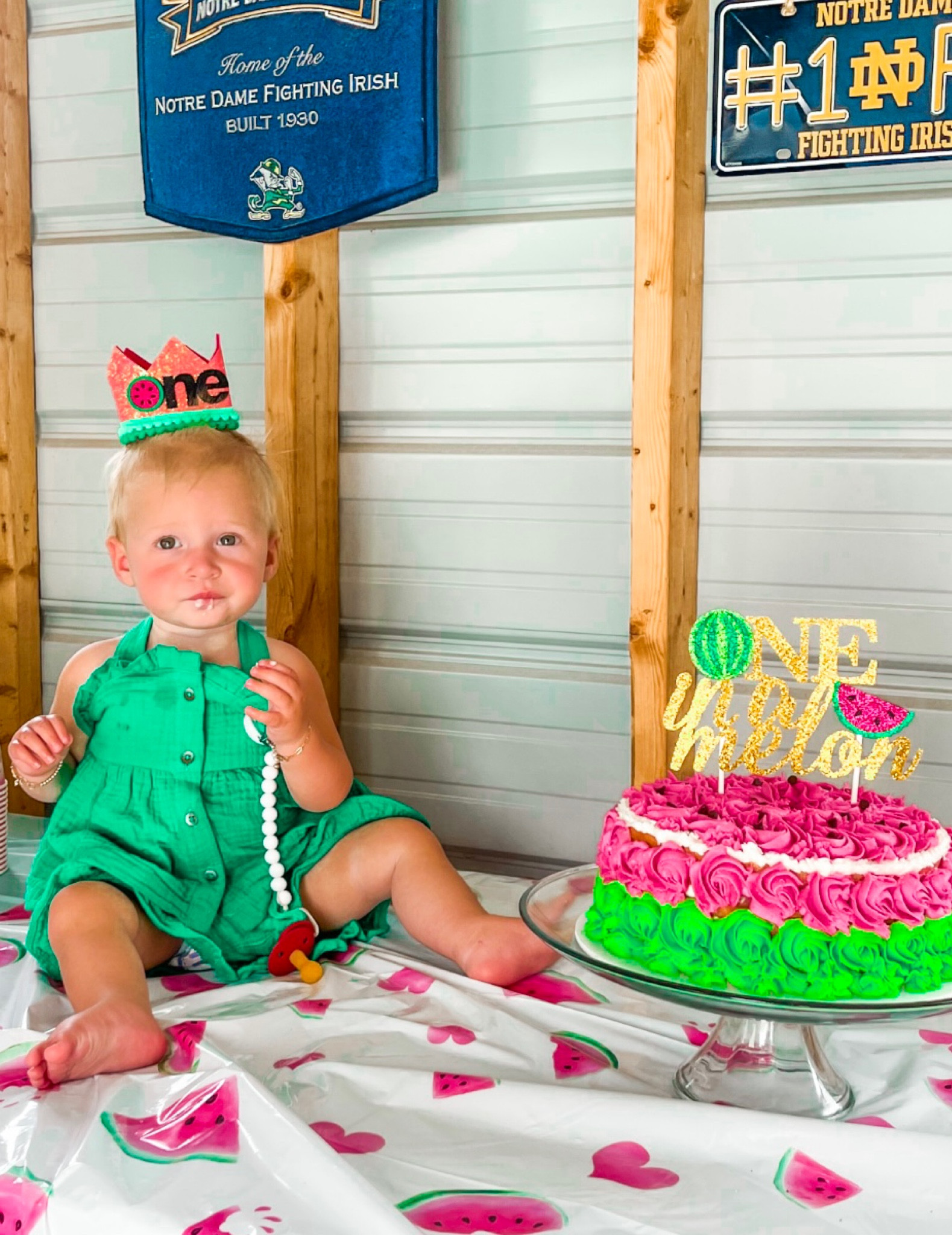 One in a melon party 🍉

#LTKkids #LTKunder50 #LTKbaby