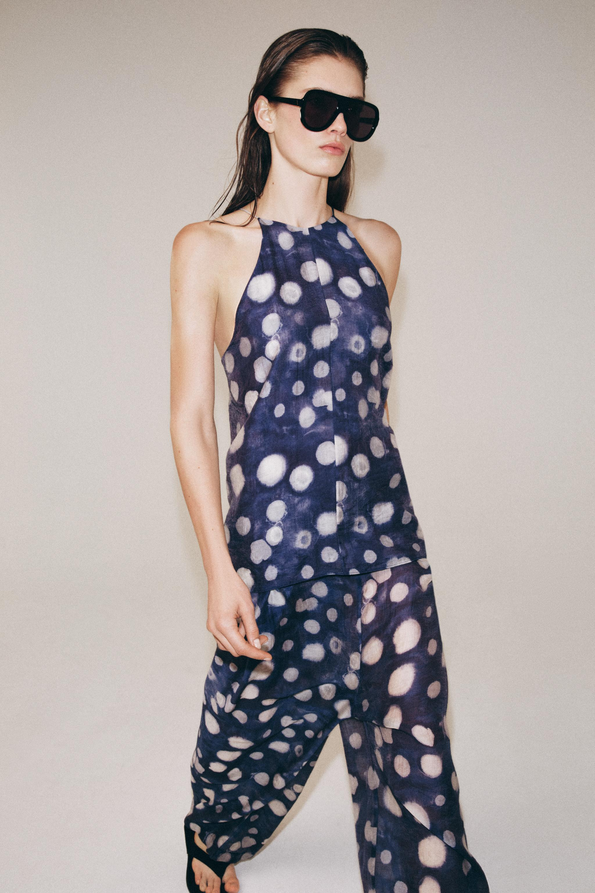 SHORT POLKA DOT DRESS | Zara US