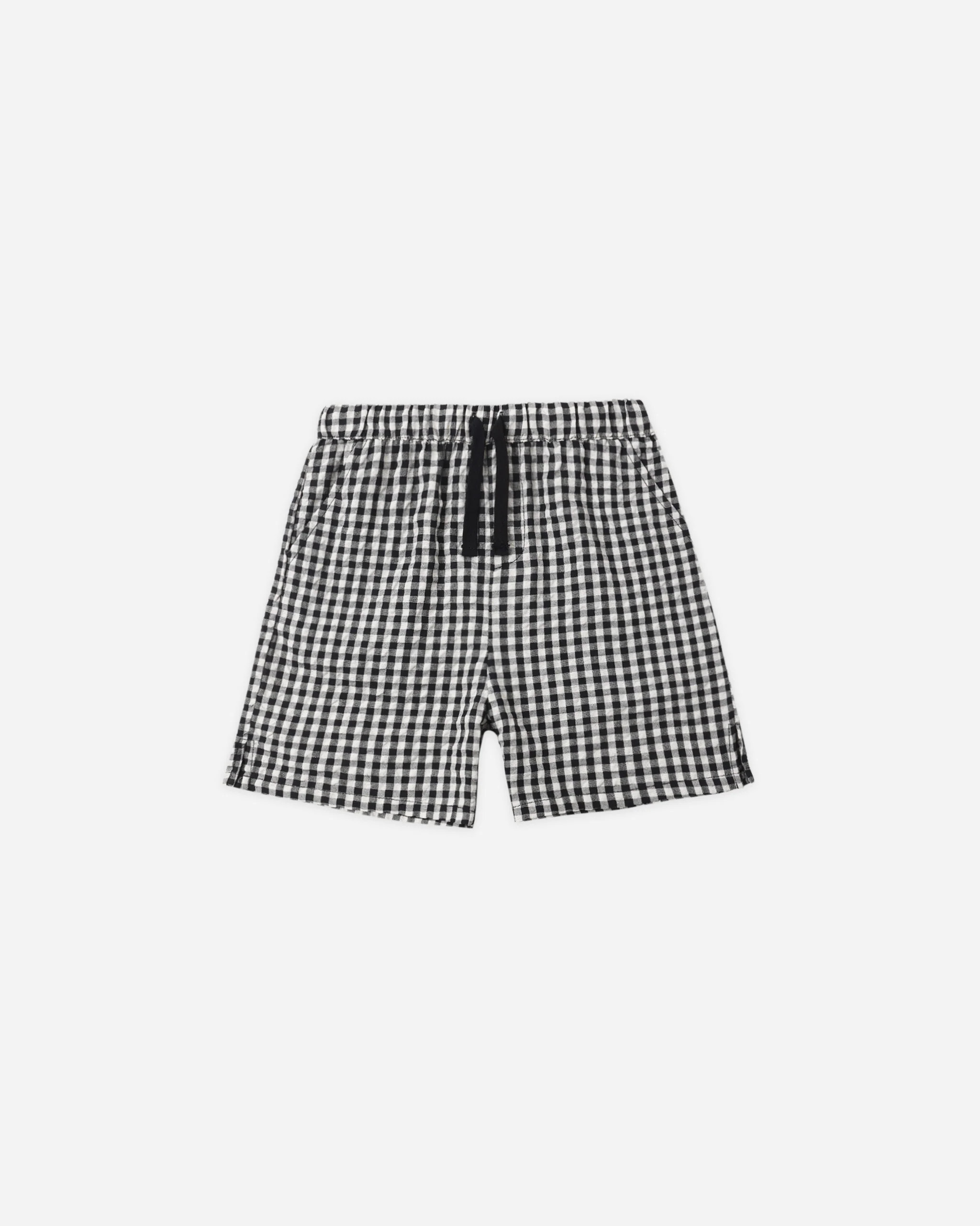Perry Short Black Check | Rylee + Cru