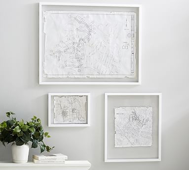 Wood Gallery Floating Frames | Pottery Barn (US)