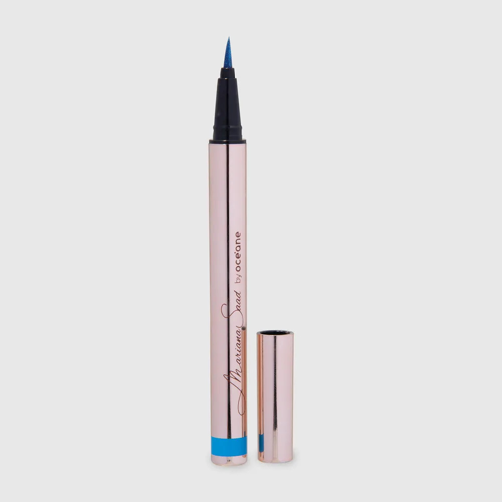 Caneta Delineadora de Olhos Azul Mariana Saad By Océane - Eyeliner Real Blue Gold 1,8g | Oceane (BR)