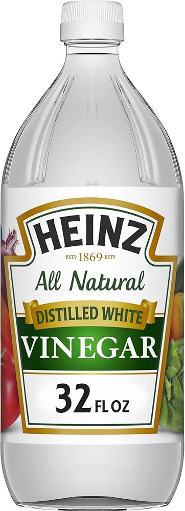 Heinz All Natural Distilled White Vinegar 5% Acidity, 32 fl oz Bottle | Amazon (US)