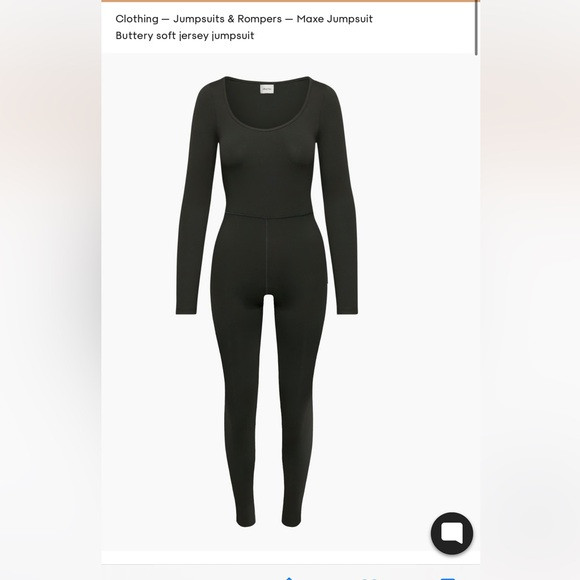 Aritzia Wilfred Free Maxe Jumpsuit size xs black | Poshmark