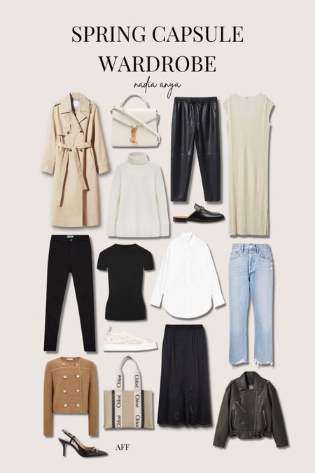 My 16 piece capsule wardrobe for spring, including items which I had loved and worn for years! The perfect combination for creating endless outfits for the new season  

#LTKSeasonal #LTKstyletip #LTKeurope