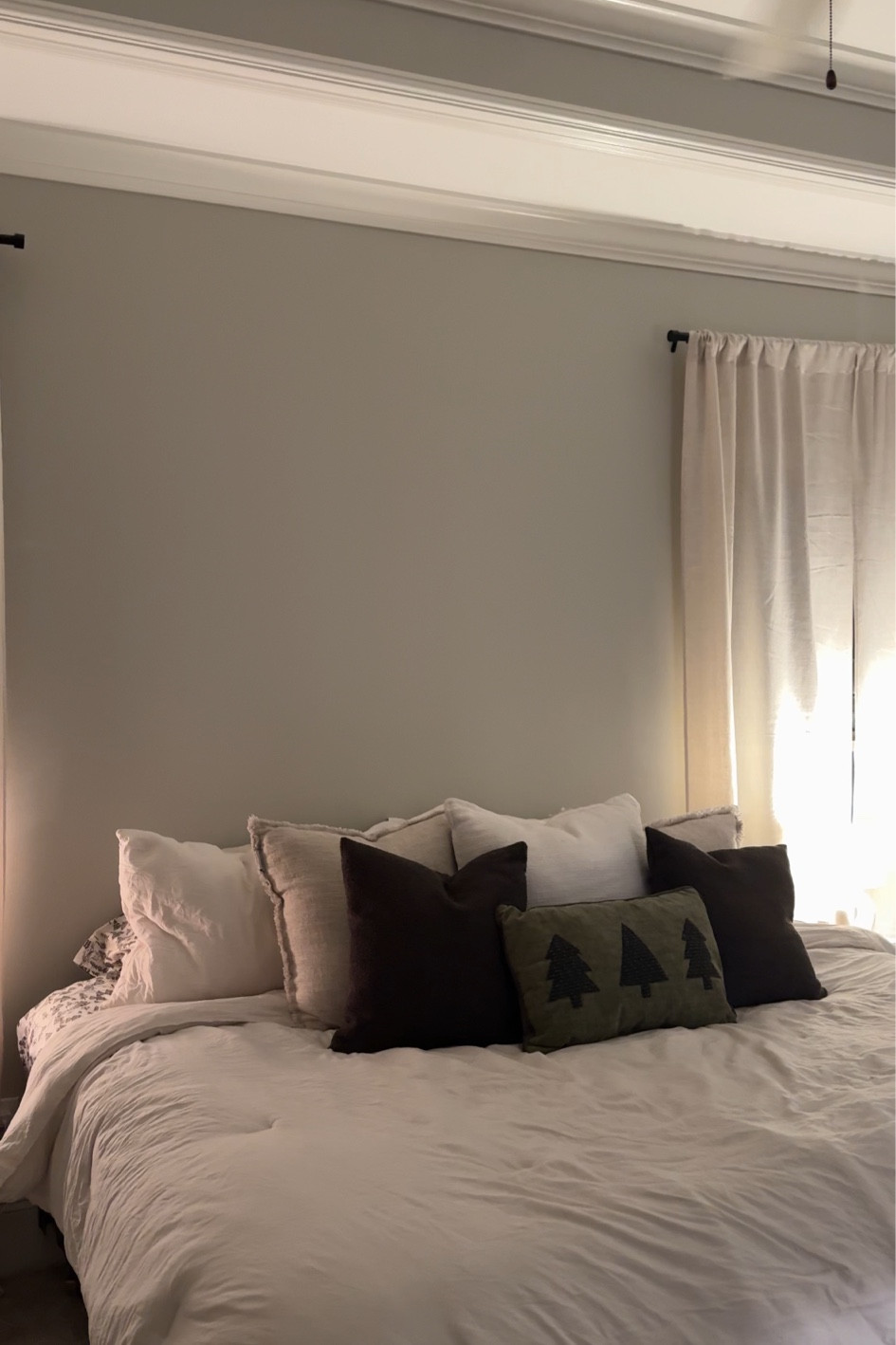 made our bed a tad more festive for the holiday season!! these target sheets are actually the comfiest sheets we’ve ever had on our bed 👏🏼🎄 

#LTKSeasonal #LTKHoliday #LTKGiftGuide