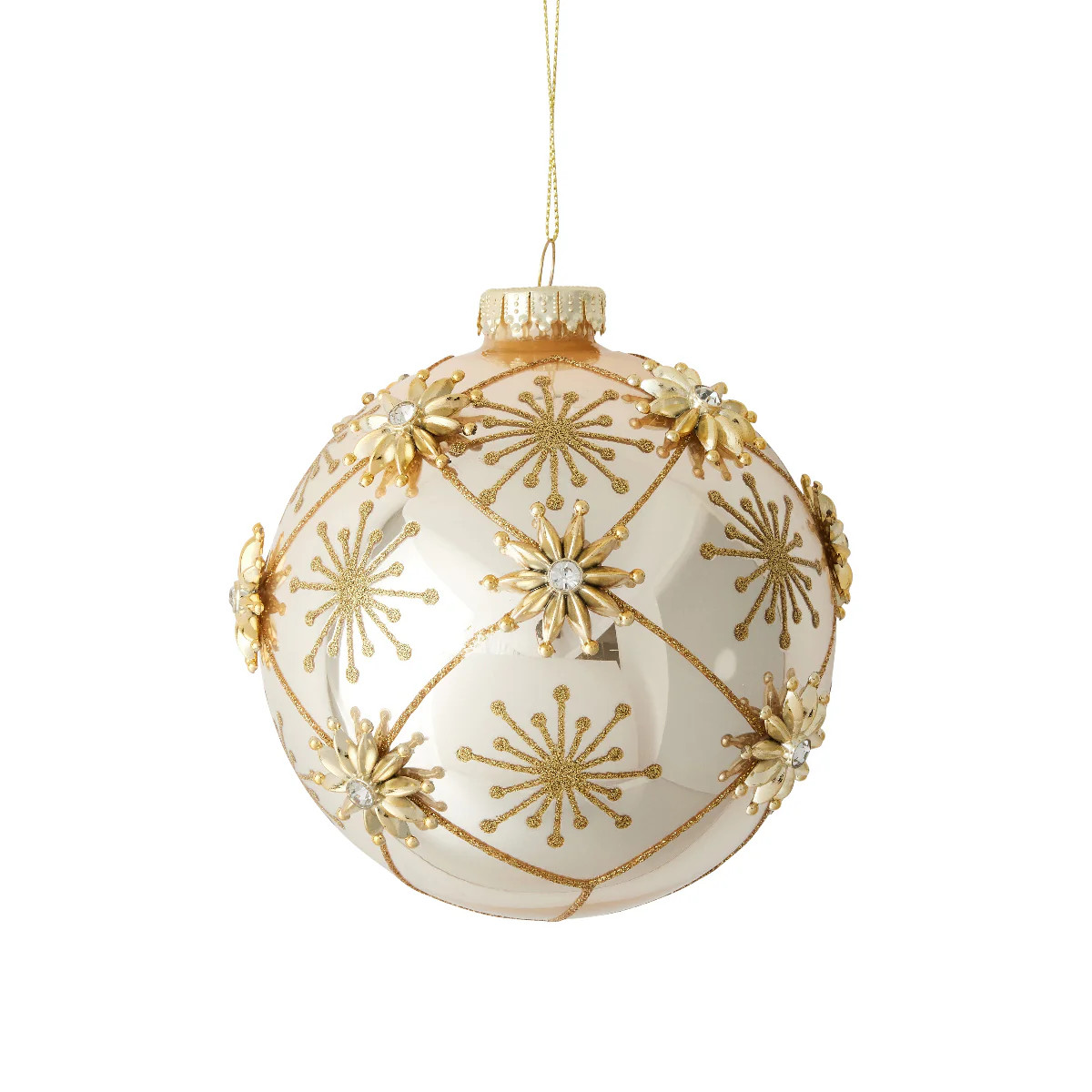 Eternal Glow Ornament in Champagne | Caitlin Wilson Design