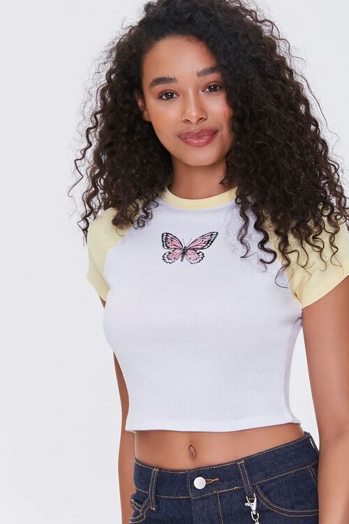 Butterfly Patch Tee | Forever 21 (US)