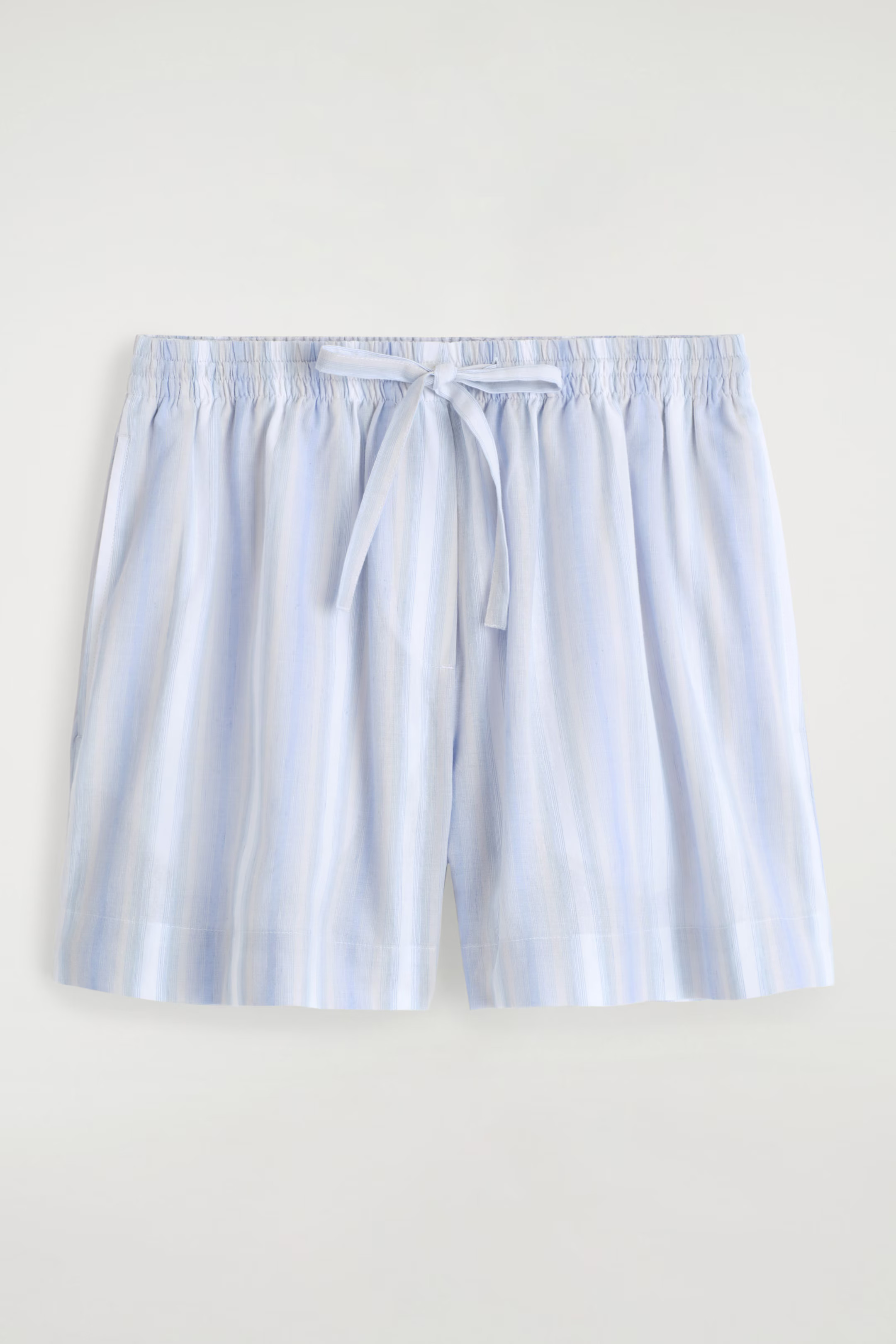 STRIPED SEERSUCKER SHORTS - BLUE / STRIPED | COS UK