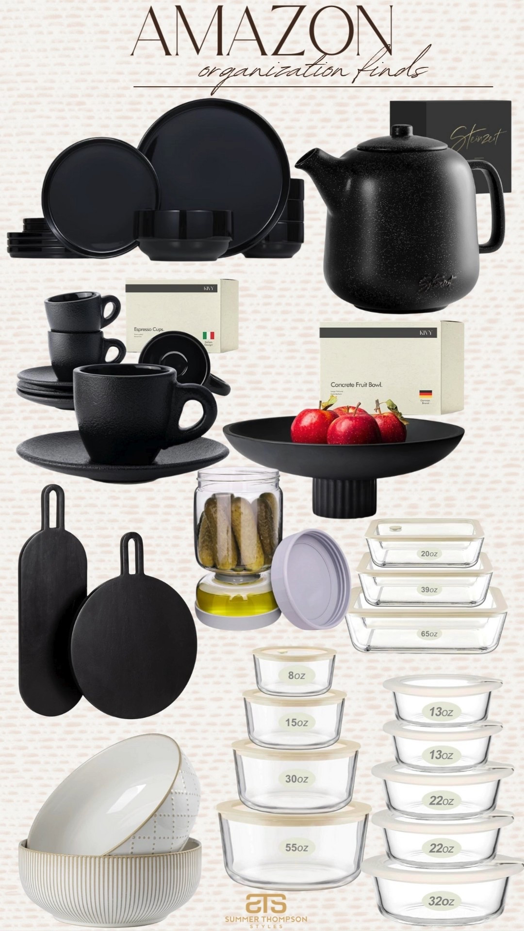 Some gorgeous new pieces to help bring a modern look to your kitchen!

Amazon home decor kitchen finds organizing trending best sellers viral affordable 

#LTKFindsUnder100 #LTKHome #LTKSeasonal