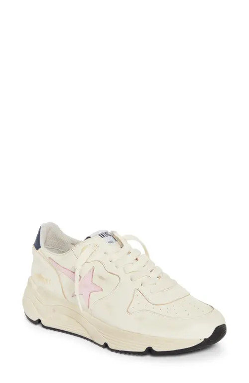 Golden Goose Running Sole Sneaker in White/Pink at Nordstrom, Size 11Us | Nordstrom