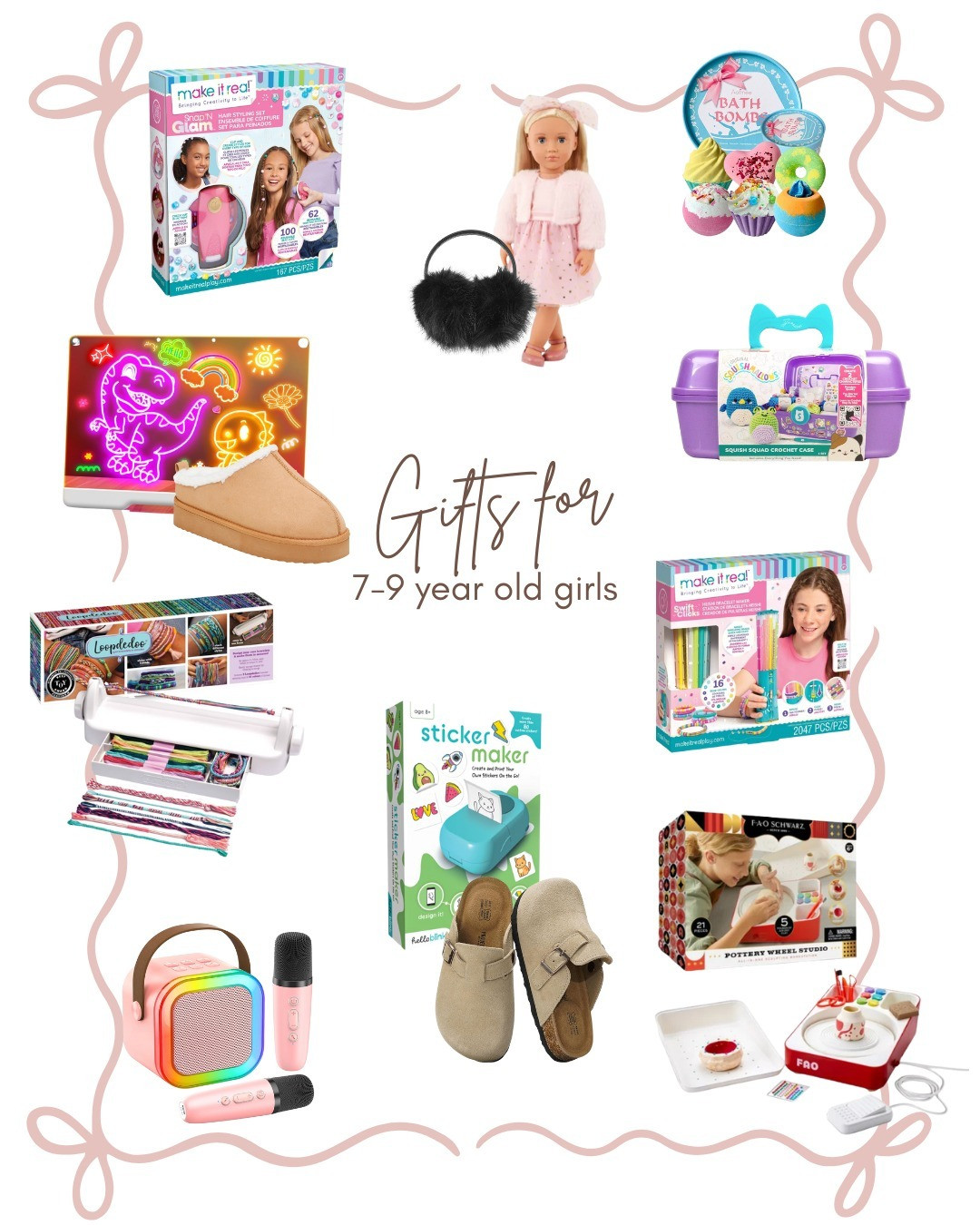 Gift guide for 7-9 year old girls! 

 

#LTKGiftGuide #LTKHoliday #LTKKids