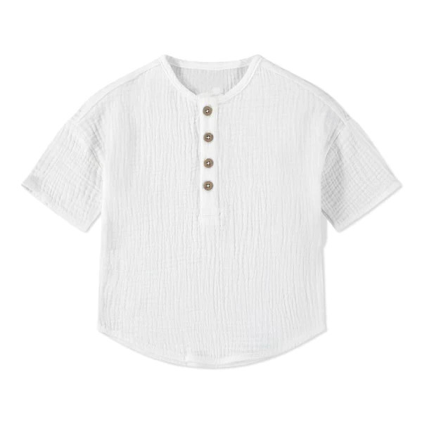 Jenkin Top - White | Ollie's Day