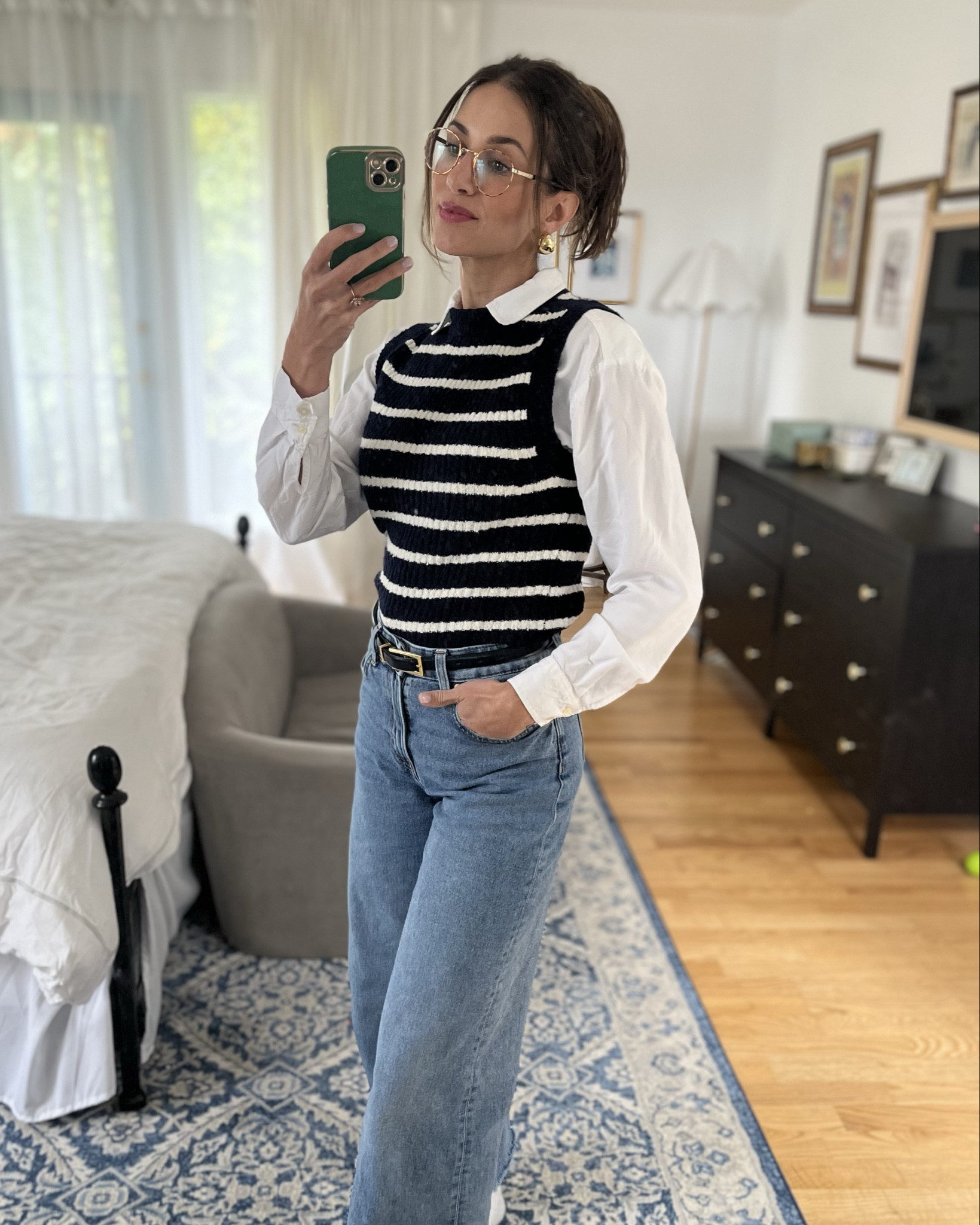 A autumn look of the day with this adorable sweater vest from Madewell. 

#LTKSaleAlert #LTKFindsUnder50 #LTKSeasonal