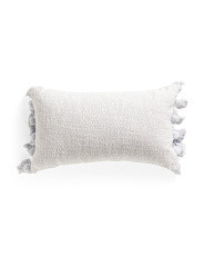 14x24 Textured Pillow With Tassels | Home | Marshalls | Marshalls