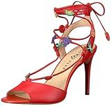 Katy Perry Women's The Carmen Heeled Sandal, Cherry Red, 8 Medium US | Amazon (US)