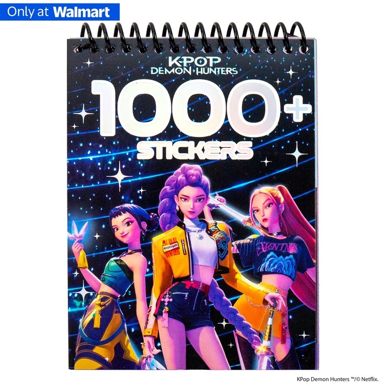 Netflix KPop Demon Hunters 1000+ Sticker Collection (Walmart Exclusive) | Walmart (US)