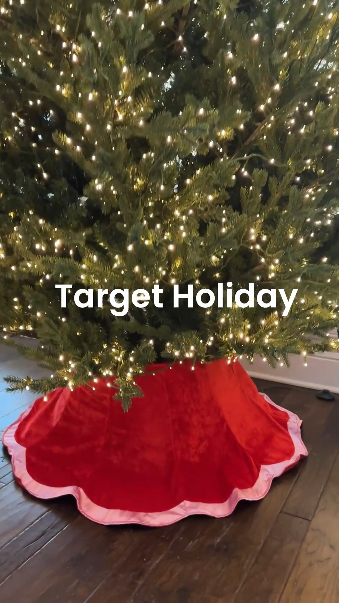 Target 🎯 has so many great holiday finds and holiday decor. This skirt is my favorite purchase this season! 