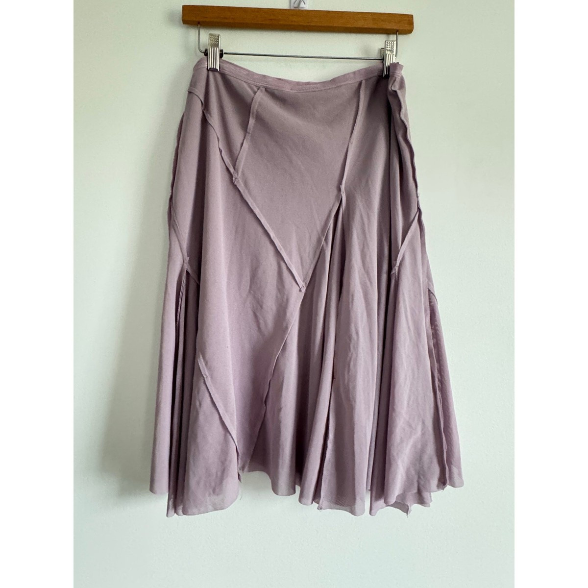 Xhilaration Lavender Boho Handkerchief Hem Skirt XL Soft Y2K fairy grunge | eBay US