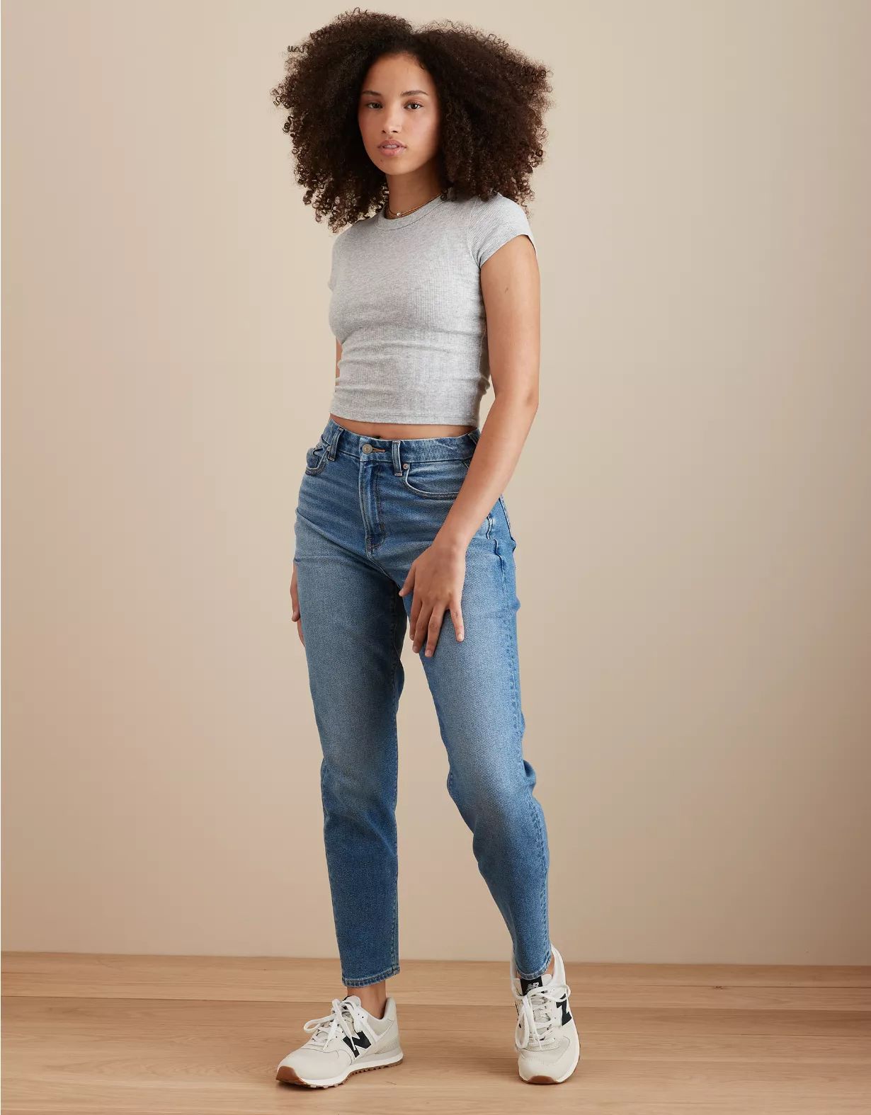 AE Stretch Curvy Mom Jean | American Eagle Outfitters (US & CA)