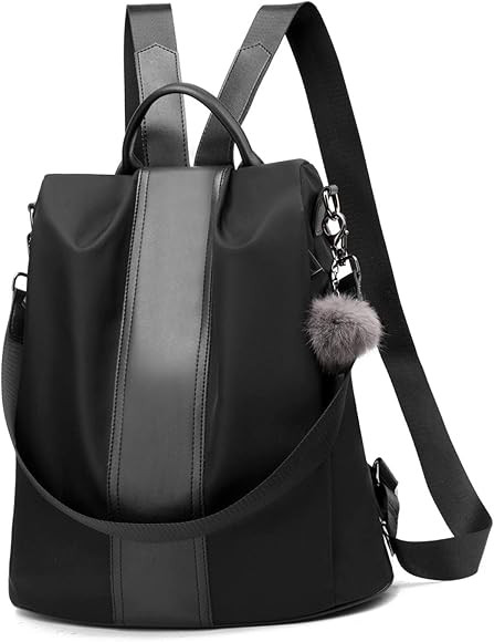 PINCNEL Women Backpack Purse Waterproof Nylon Anti-theft Rucksack Lightweight Shoulder Bag | Amazon (US)