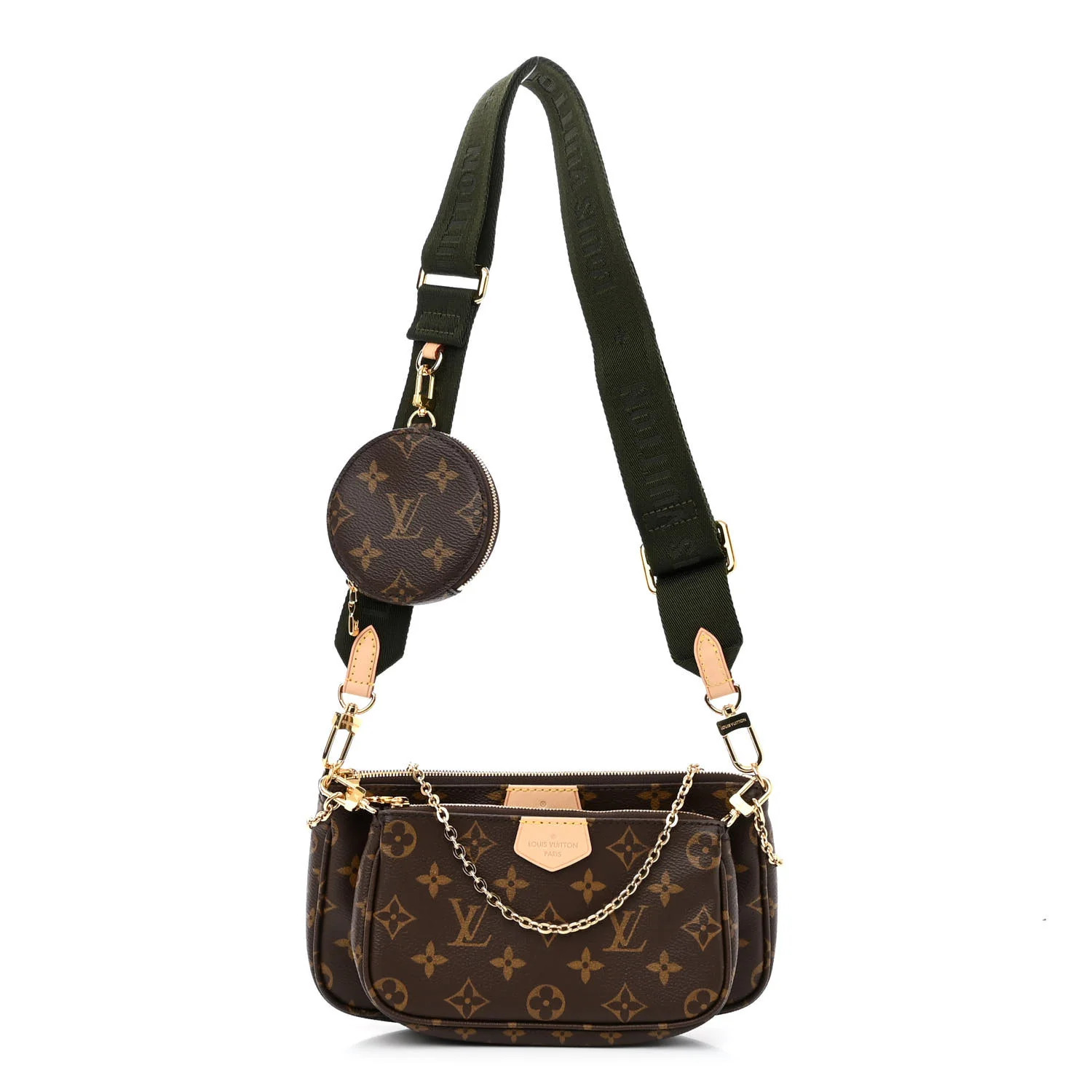 Monogram Multi Pochette Accessories Kaki | FASHIONPHILE (US)