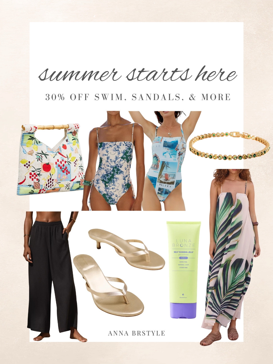 Summer wardrobe refresh officially happening over here. The swimsuits, flowy coverups, easy pants, and gold sandals are SO good right now, and a lot of these pieces are currently on sale. Sharing all my favorite warm weather finds that feel effortless, elevated, and perfect for vacation season.
Summer style, vacation outfits, resort wear, summer sandals, chic swimwear, beach vacation outfits, summer sale finds, elevated casual style, vacation packing ideas, coastal fashion, effortless summer outfits, annabrstyle

#LTKootd #LTKSeasonal #LTKSaleAlert