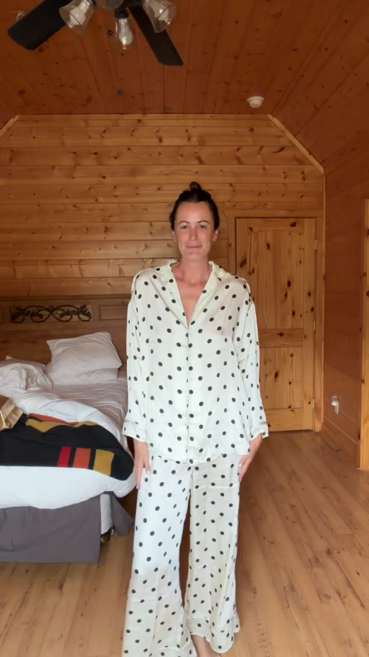 My favorite pajamas just came out in this polkadot print so of course I had to have them!! They are currently 25% off!! These are perfect for travel with friends because you look cute, yet covered up.

#LTKTravel #LTKgrwm #LTKSaleAlert