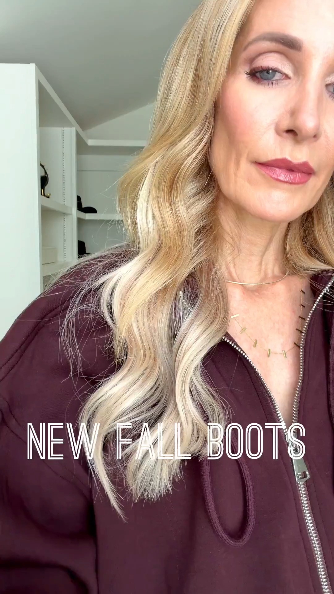This chic fall outfit proves that rich burgundy and dark-wash denim are a match made in heaven! The sleek pointed-toe boots and zebra-print bag add just enough edge for an elevated date-night or girls’ dinner look. I’m wearing an XS in the jacket and a size 24 in the jeans. #LTKFallStyle #LTKDateNight 

#LTKOver40#LTKSeasonal#LTKOver40 

 

#LTKootd
