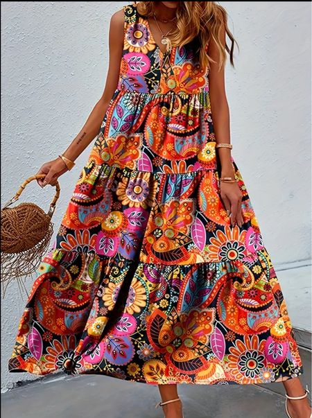 Such a fun dress for summer! ☀️ 

#LTKfindsunder50 #LTKstyletip 

#LTKSeasonal