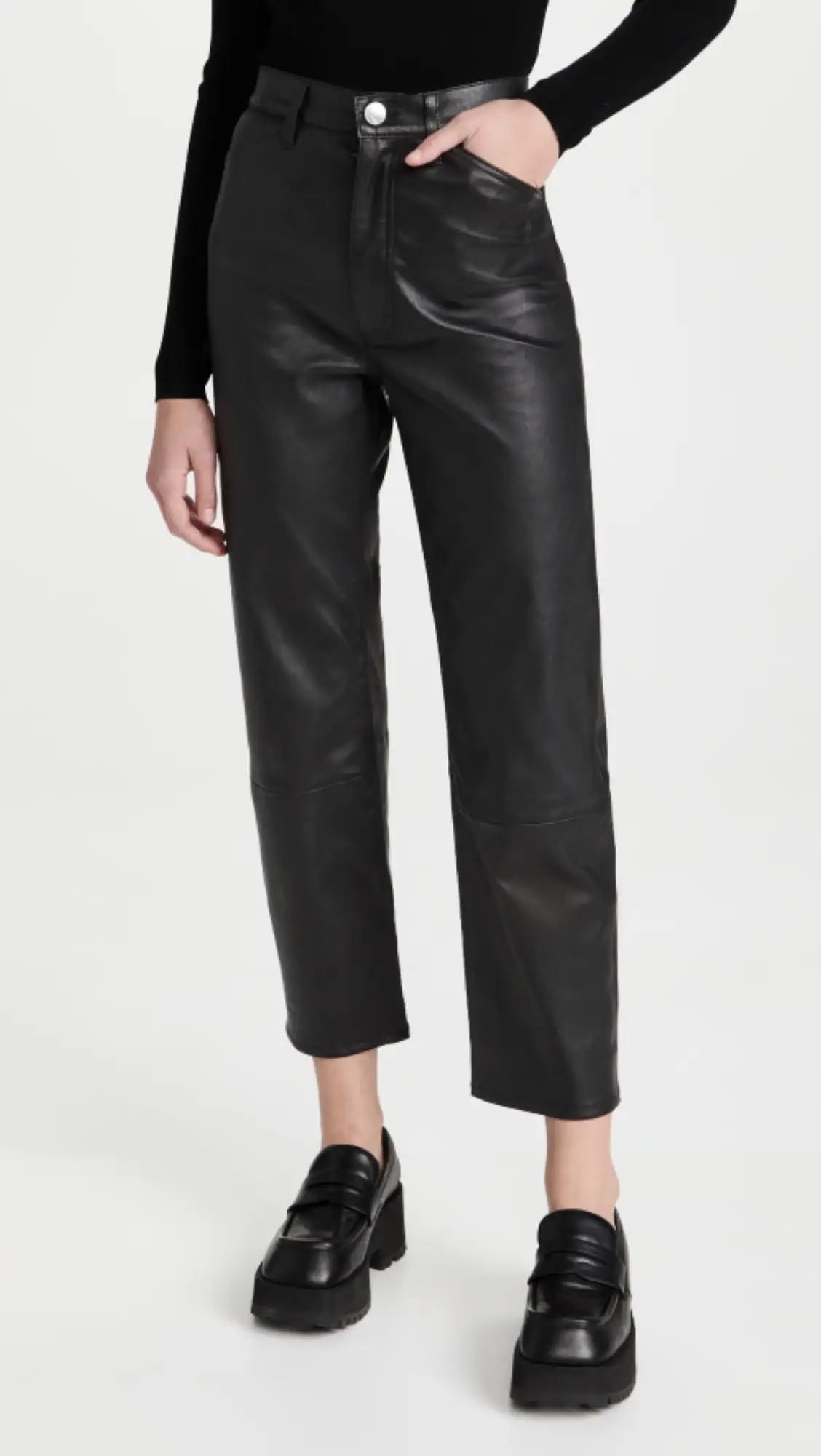 SPRWMN Straight Leg Leather Pants | Shopbop | Shopbop