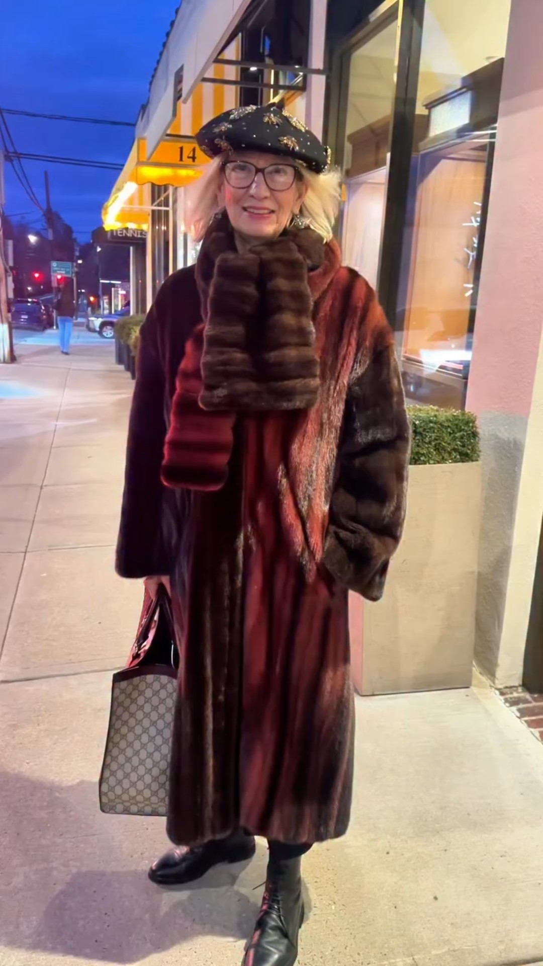 ⚜️A great winter look from this past winter! In Greenwich, Connecticut.