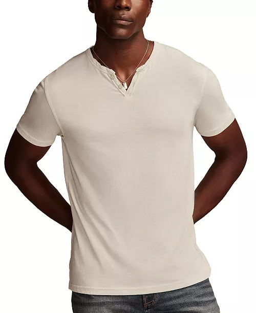 Men's Venice Burnout Notch Neck Tee T-shirts | Macy's