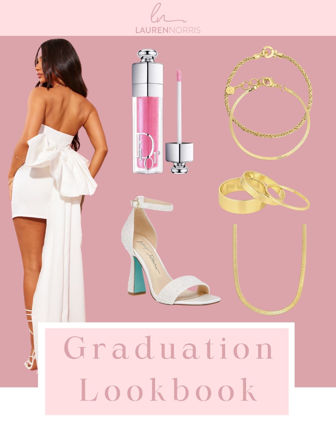 Be extra on your graduation day in this white bow dress 🤍🎀

#LTKStyleTip #LTKSeasonal #LTKShoeCrush