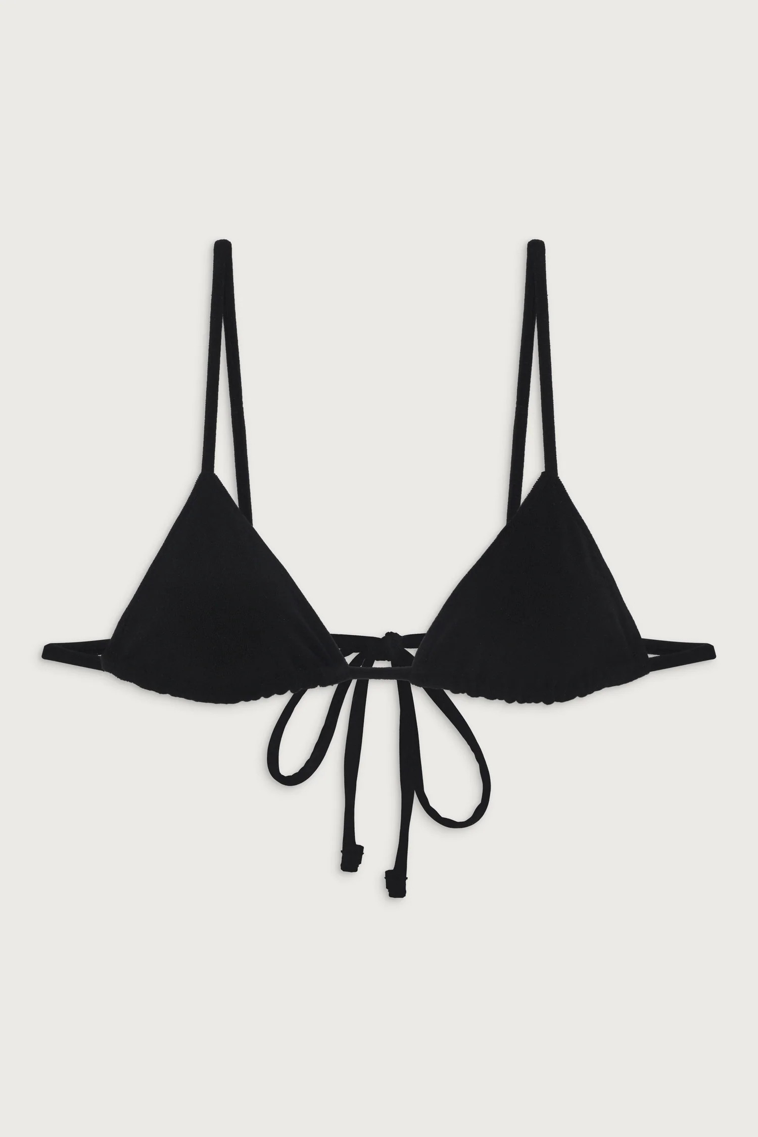 Lumia Triangle Bikini Top - Black | Frankies Bikinis