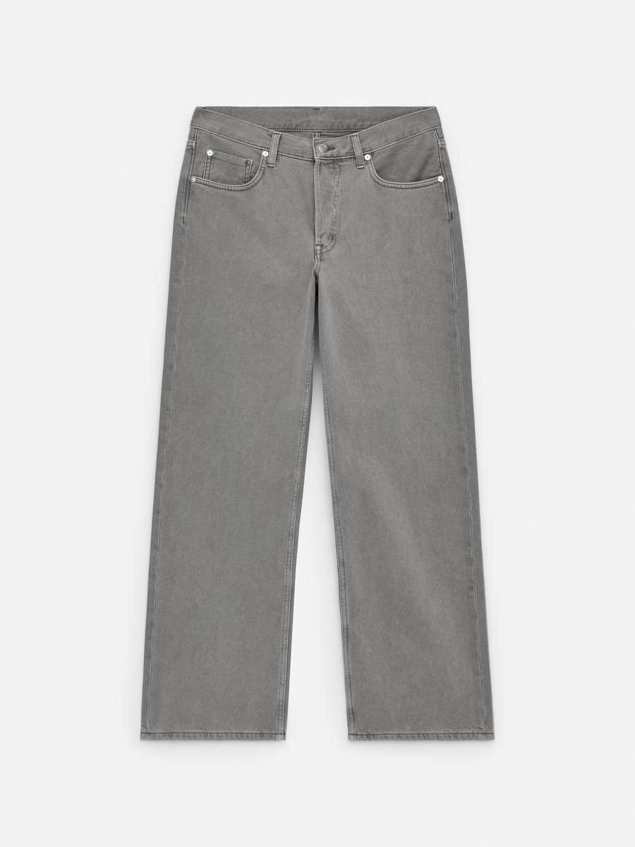 Jean taille basse décontracté SHORE – gris – ARKET FR | Arket EU