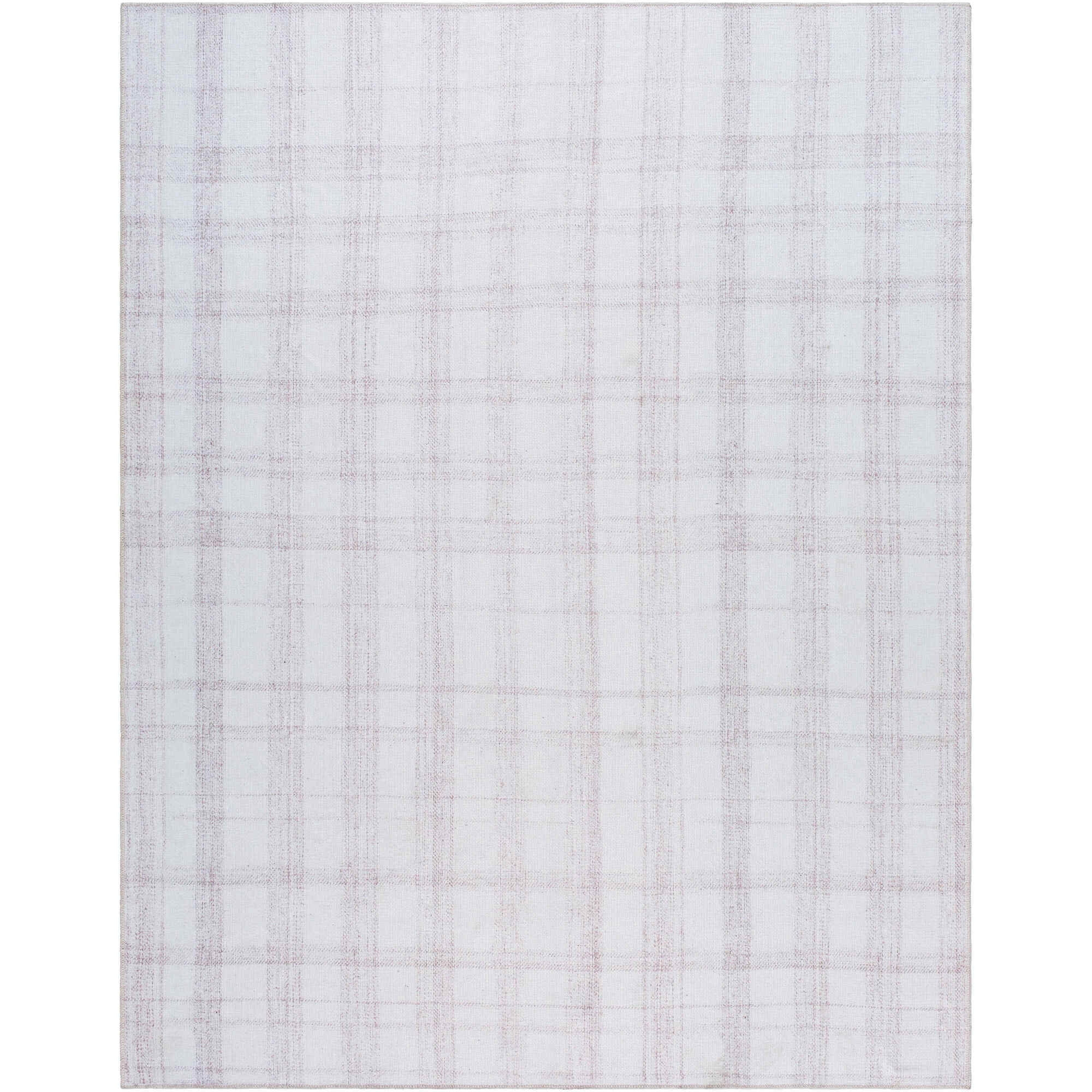 My Texas House Everyday Living Reese Natural Plaid Indoor Washable 8' x 10' Area Rug | Walmart (US)