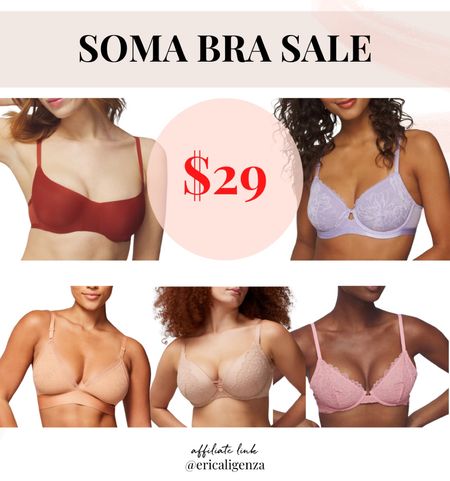 $29 Bra sale at Soma! 

Balconet bra // lacy bra // bra on sale // bra under $30 // soma bras 

#LTKFindsUnder50 #LTKSaleAlert #LTKStyleTip