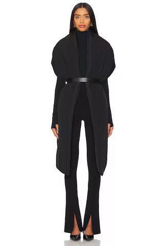 Long Scarf in Black | Revolve Clothing (Global)