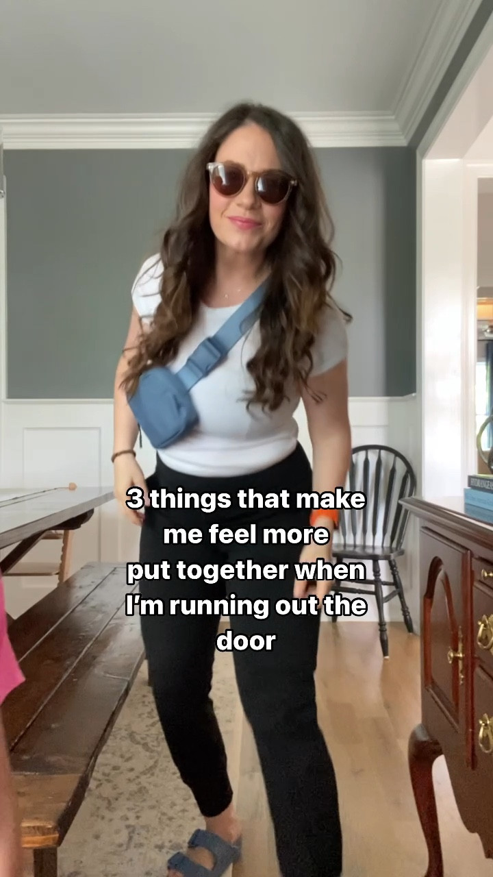 3 things that make me feel put together when I’m running out the door. 

Belt bag, Birkenstock sandals, sunglasses. Mom style. Mom fashion. Mom if littles. Spring style, summer style. Affordable fashion. Practical Accessories. 

#LTKfindsunder50 #LTKmidsize #LTKshoecrush