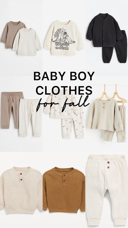 Baby boy clothes for fall. Old Navy and H&M! 

#LTKunder50 #LTKbump #LTKbaby
