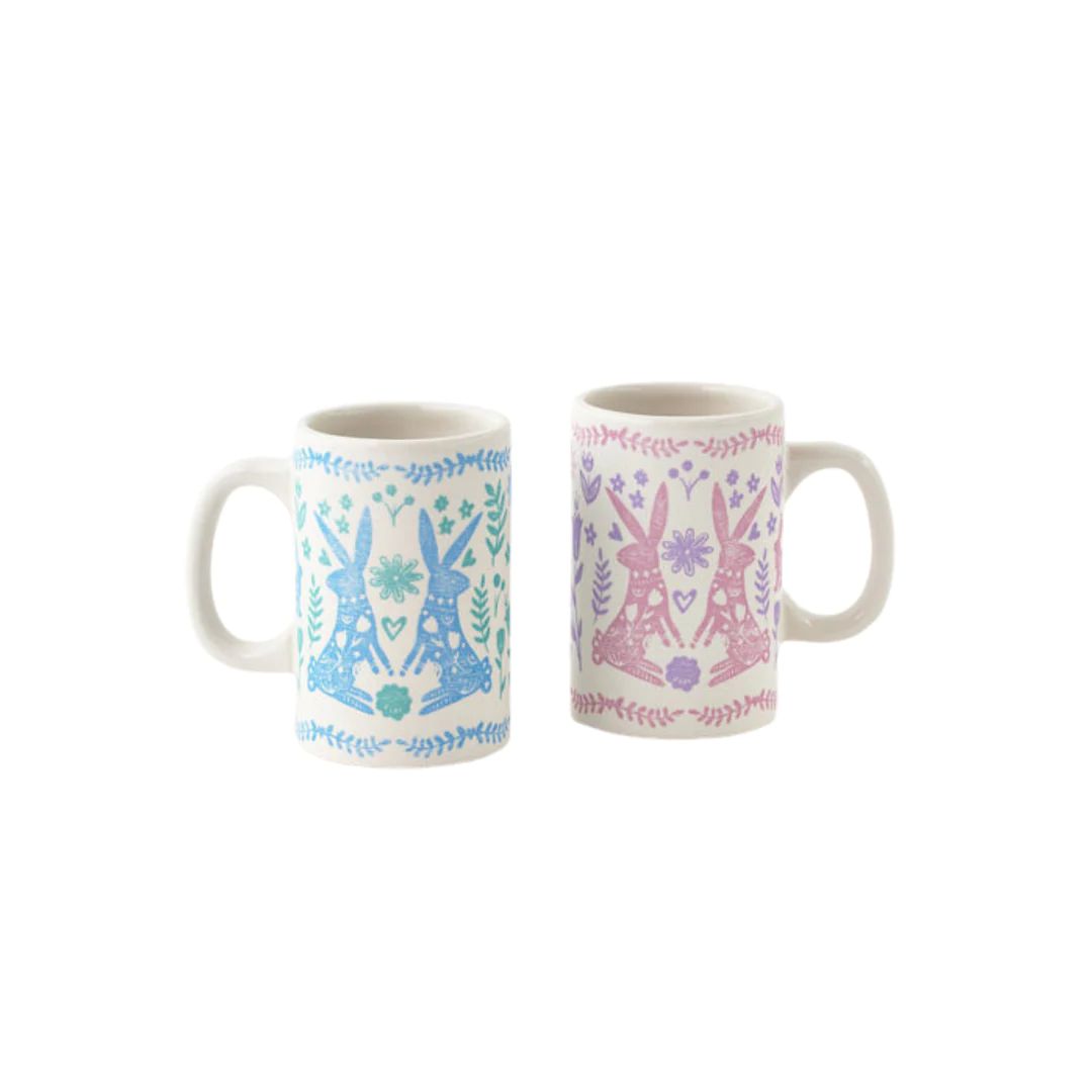 Bunny Mug | Pink Antlers