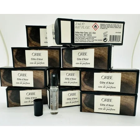 Oribe Cote D Azur Perfume Mini Deluxe SET 2 ml Pack of 10 Travel | Walmart (US)