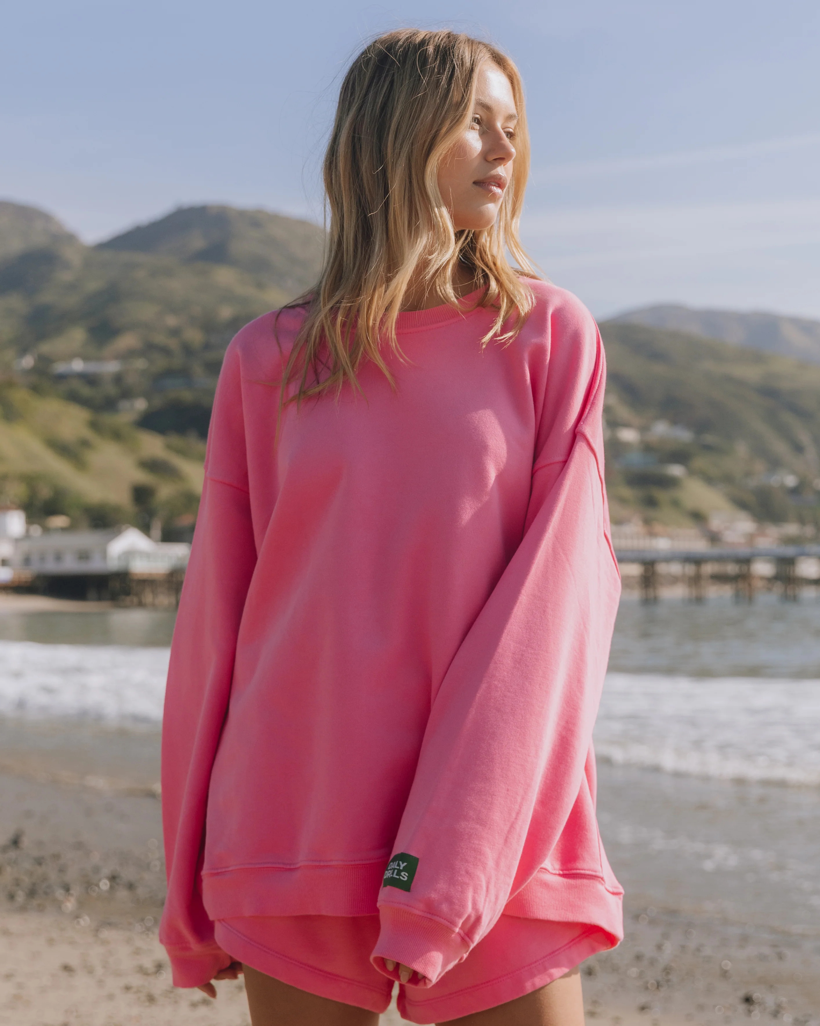 Unisex Oversized Crew - Cheeks | Daily Drills