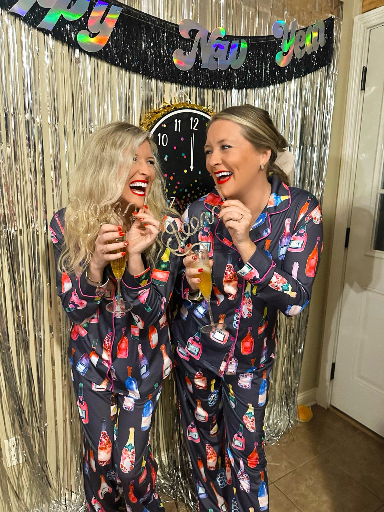 Champagne Jammie’s to start the New Year! 🪩✨🥂🍾

#LTKParties #LTKHoliday #LTKFindsUnder50