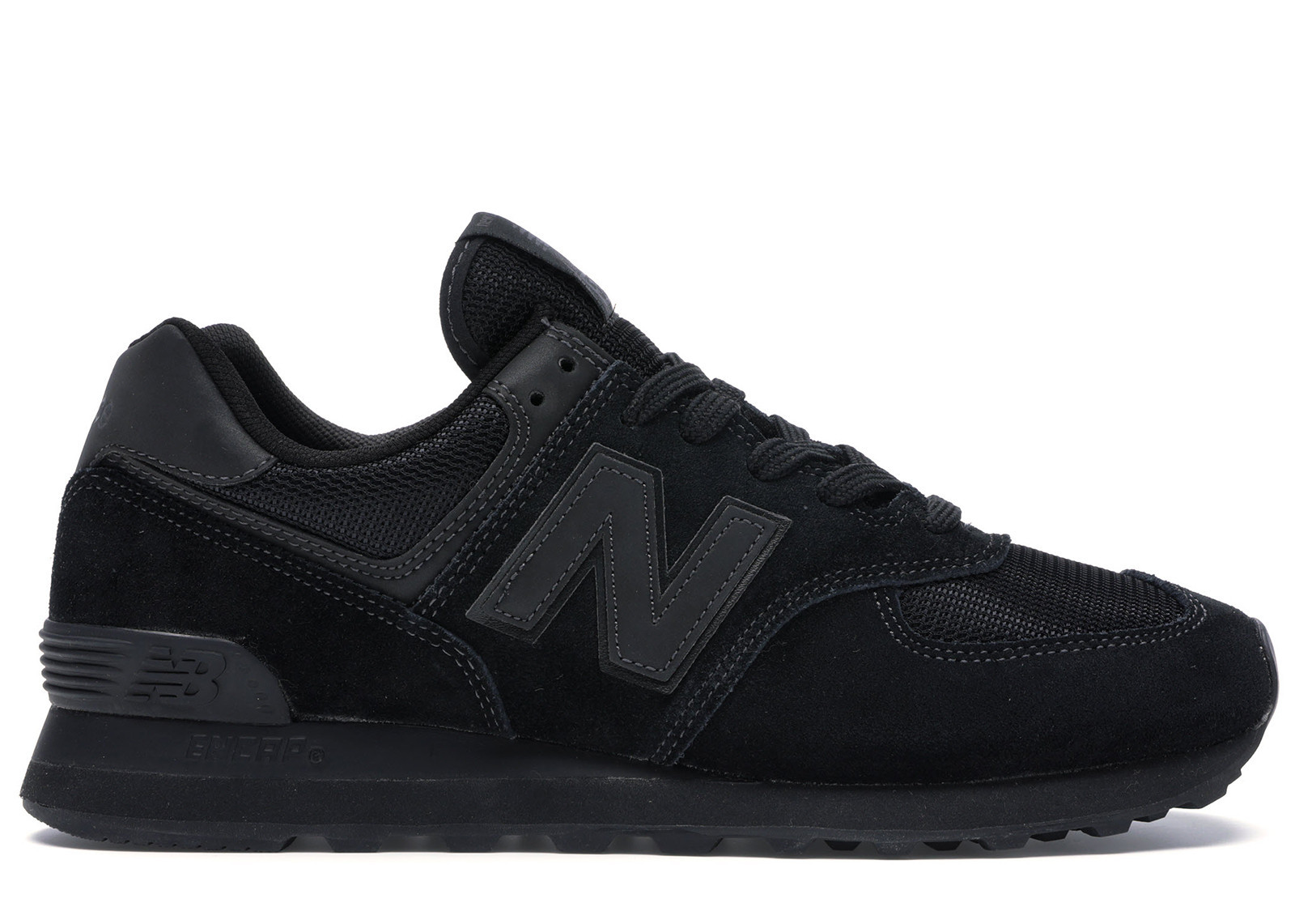Men's New Balance 574 Triple Sneakers in Black | StockX